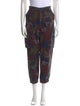 Zadig & Voltaire Printed Straight Leg Pants