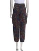 Zadig & Voltaire Printed Straight Leg Pants