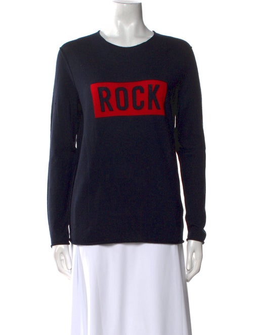 Zadig & Voltaire Merino Wool Graphic Print Sweater