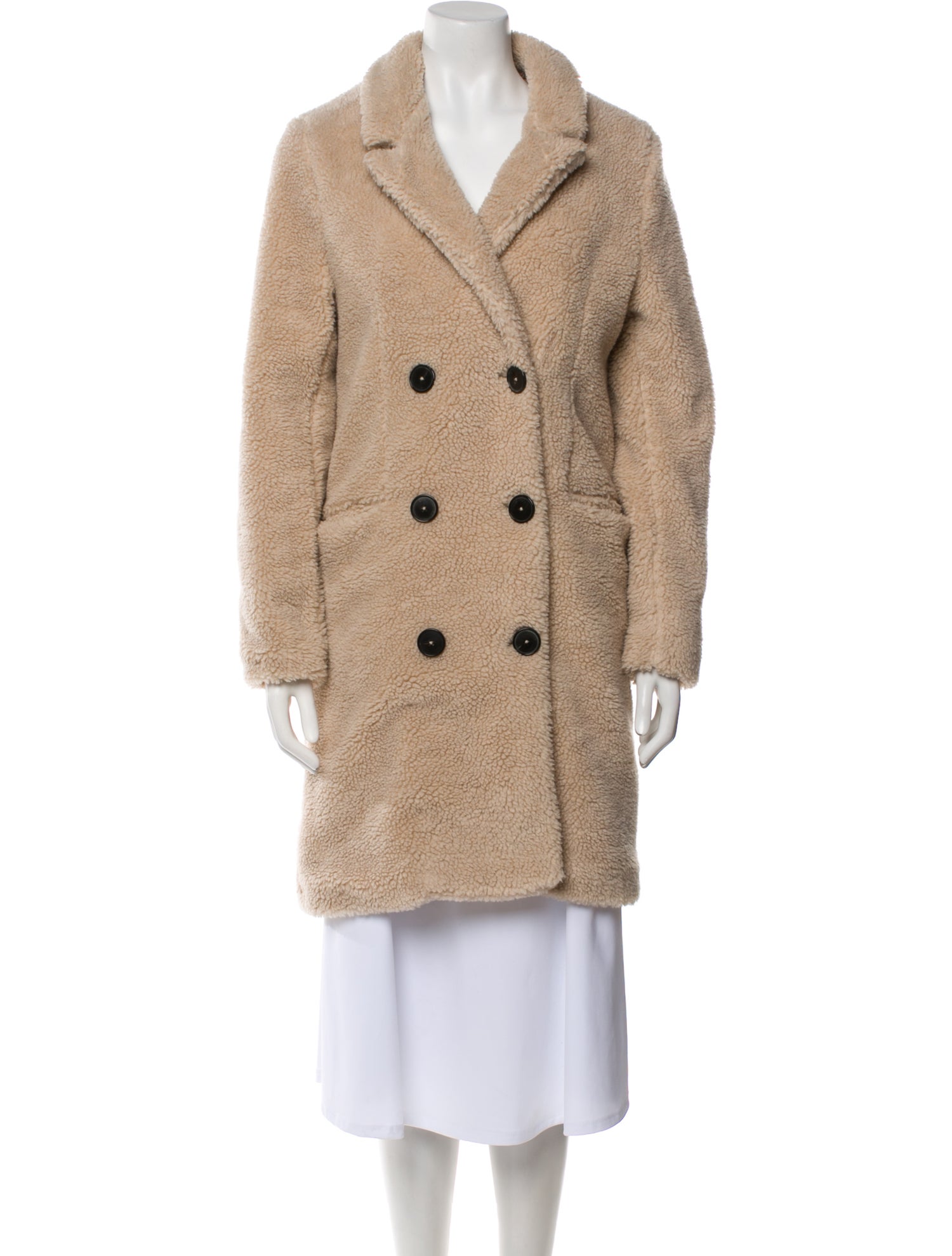 Zadig & Voltaire Faux Fur Jacket