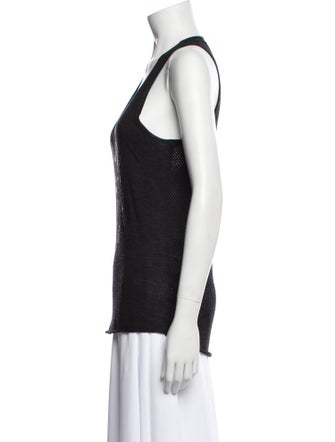 Zadig & Voltaire Merino Wool Scoop Neck Top