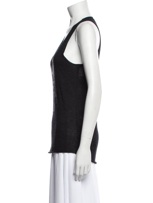 Zadig & Voltaire Merino Wool Scoop Neck Top