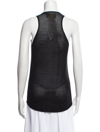 Zadig & Voltaire Merino Wool Scoop Neck Top