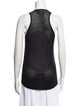 Zadig & Voltaire Merino Wool Scoop Neck Top