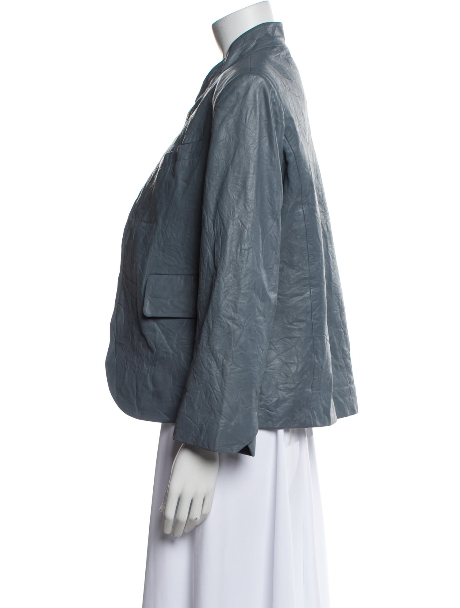 Zadig & Voltaire Lamb Leather Blazer