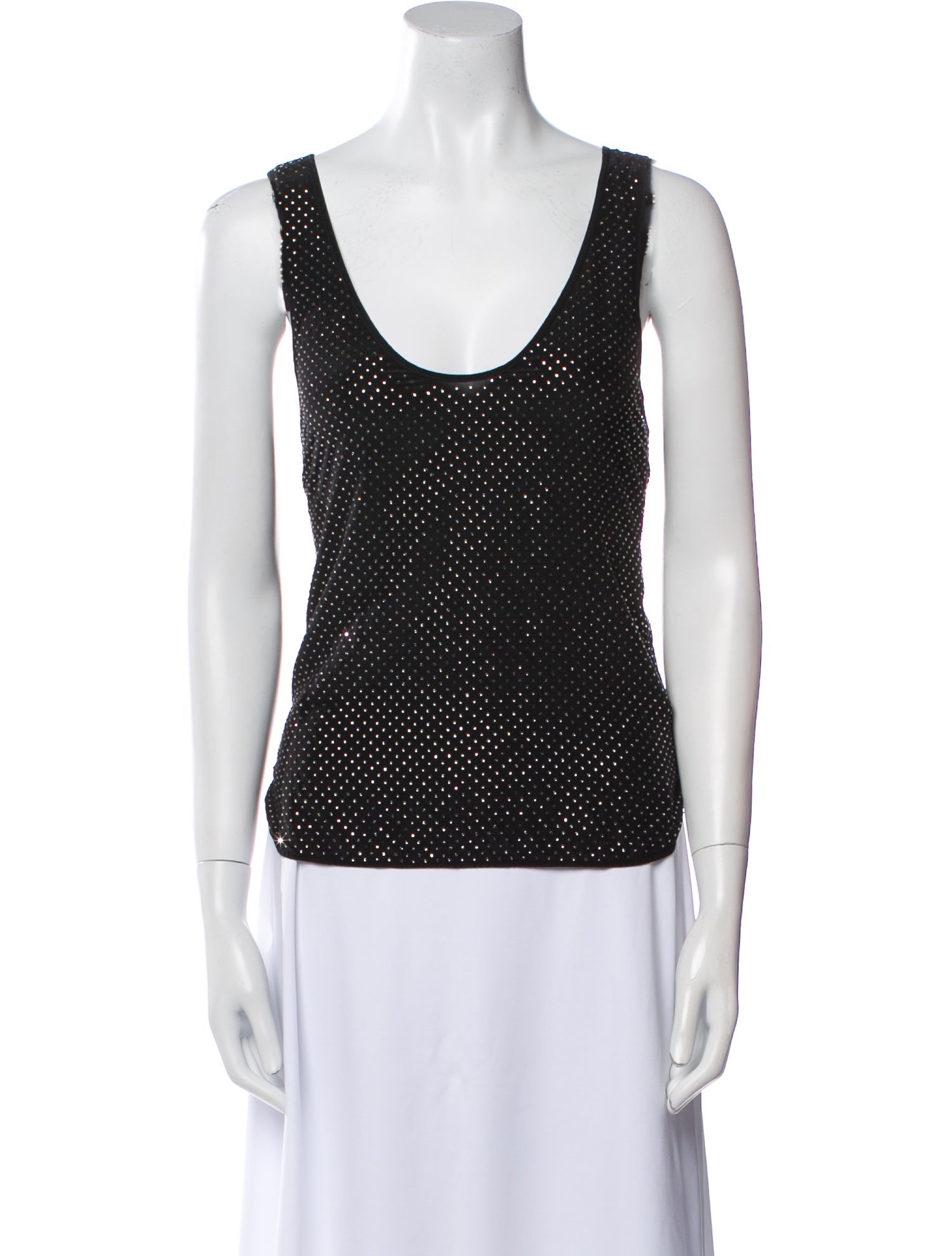 Zadig & Voltaire Merino Wool Polka Dot Print Top