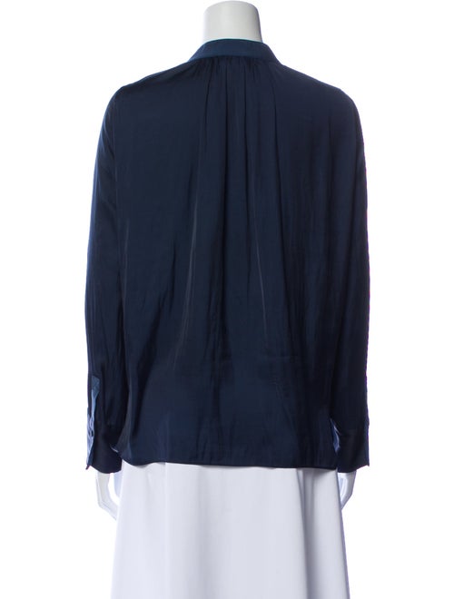 Zadig & Voltaire V-Neck Long Sleeve Blouse