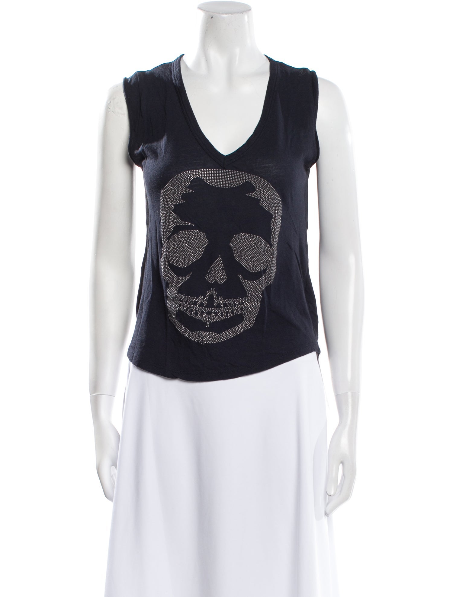 Zadig & Voltaire V-Neck Sleeveless Top