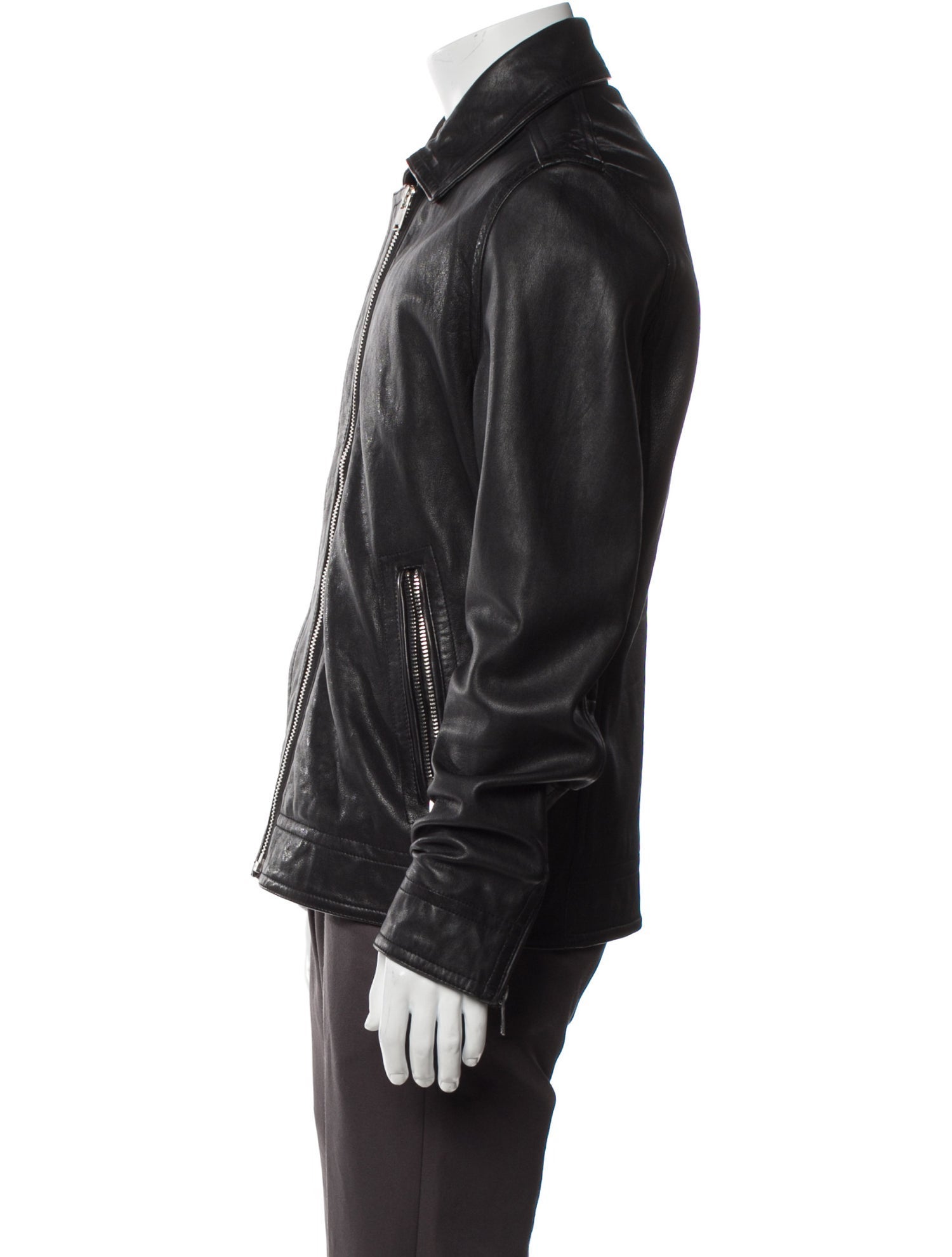 Zadig & Voltaire Leather Moto Jacket