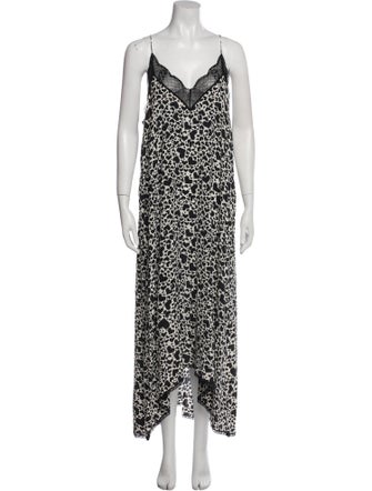 Zadig & Voltaire Printed Long Dress