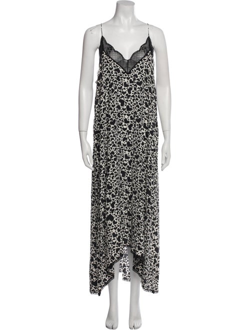 Zadig & Voltaire Printed Long Dress