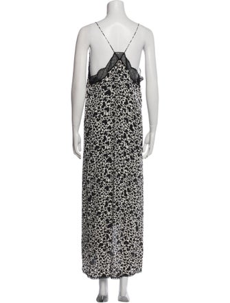 Zadig & Voltaire Printed Long Dress