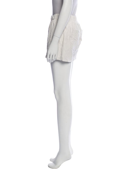 Zadig & Voltaire Lamb Leather Mini Shorts