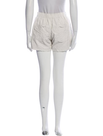 Zadig & Voltaire Lamb Leather Mini Shorts