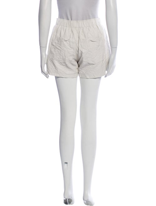 Zadig & Voltaire Lamb Leather Mini Shorts