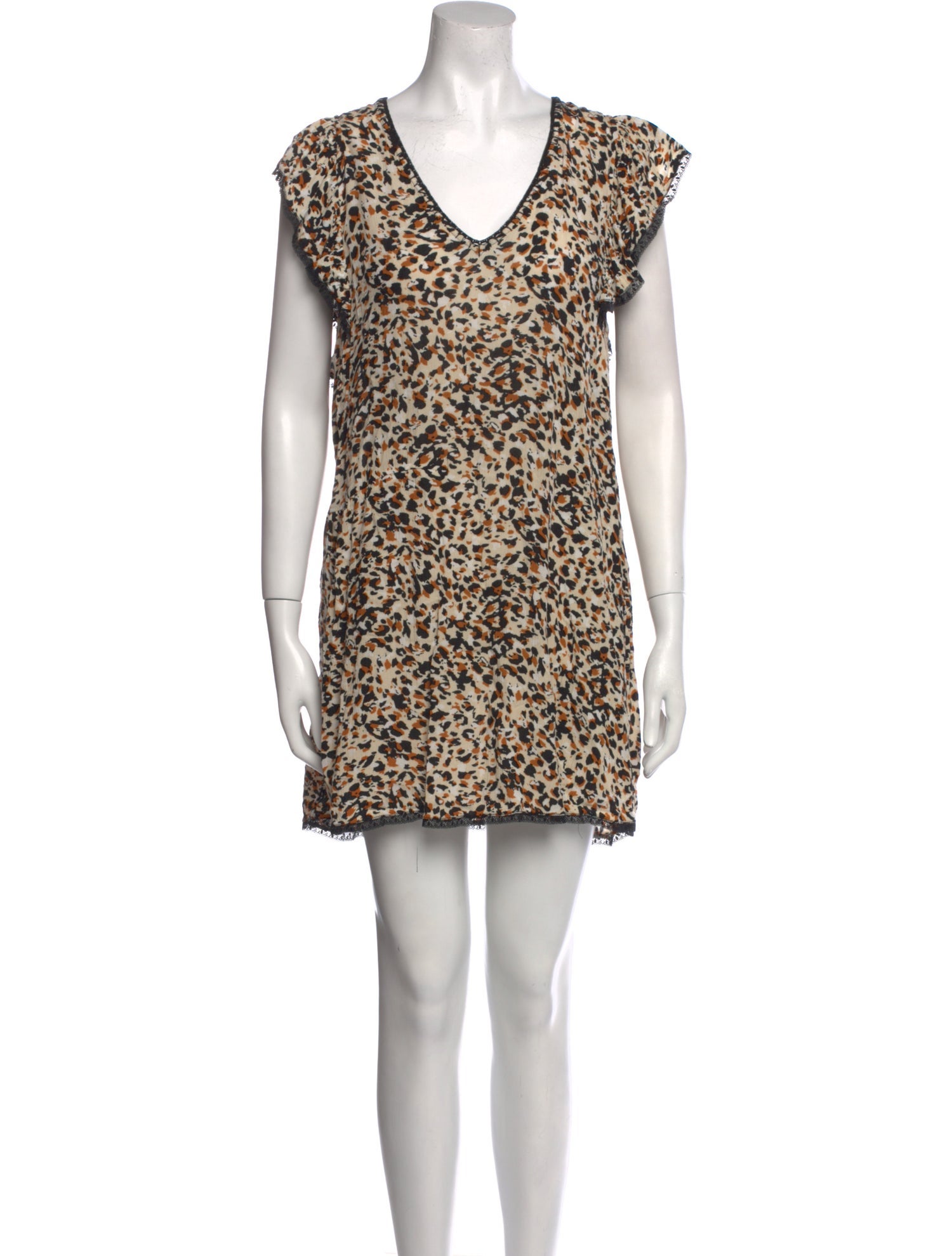 Zadig & Voltaire Printed Mini Dress