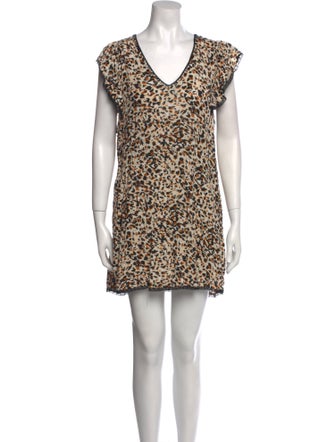 Zadig & Voltaire Printed Mini Dress