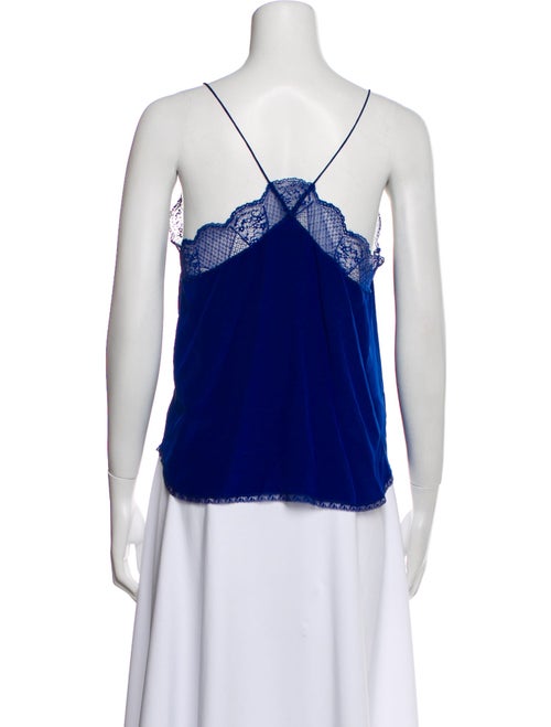 Zadig & Voltaire Silk V-Neck Top