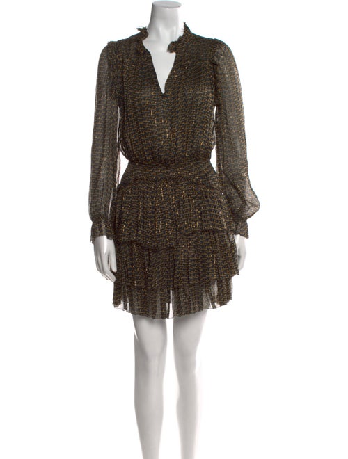 Zadig & Voltaire V-Neck Mini Dress