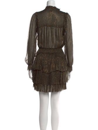 Zadig & Voltaire V-Neck Mini Dress