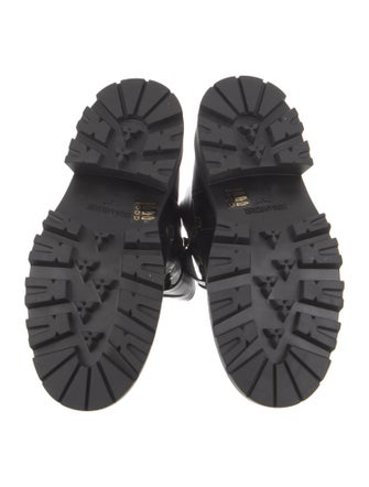 Zadig & Voltaire Leather Combat Boots