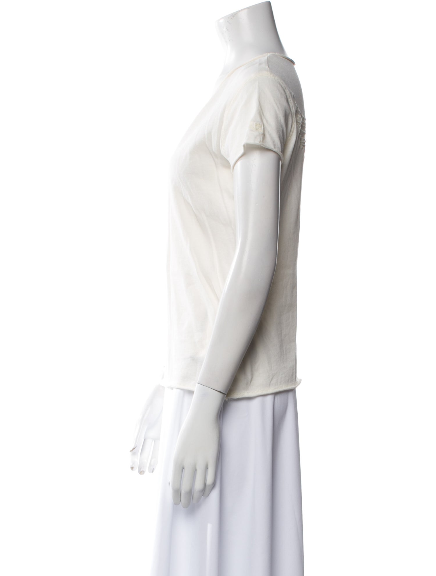 Zadig & Voltaire V-Neck Short Sleeve T-Shirt