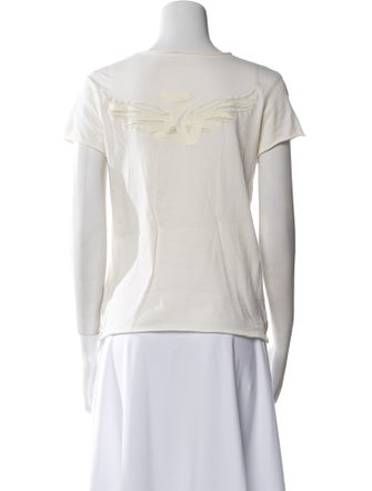 Zadig & Voltaire V-Neck Short Sleeve T-Shirt