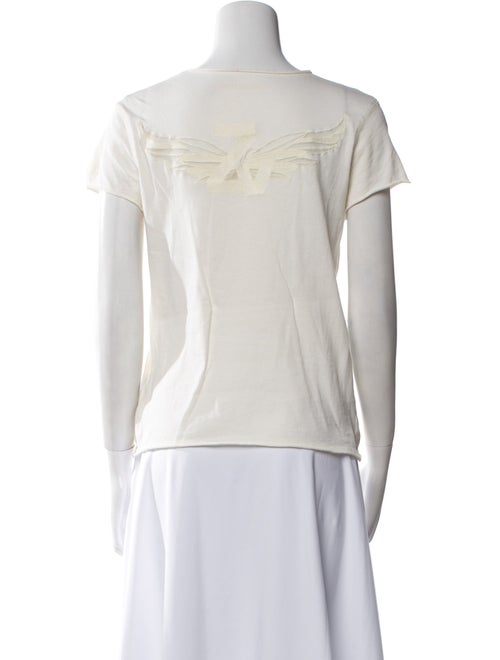 Zadig & Voltaire V-Neck Short Sleeve T-Shirt