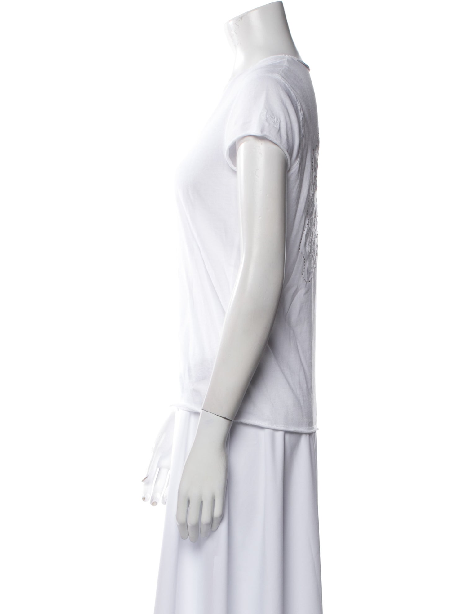 Zadig & Voltaire V-Neck Short Sleeve T-Shirt