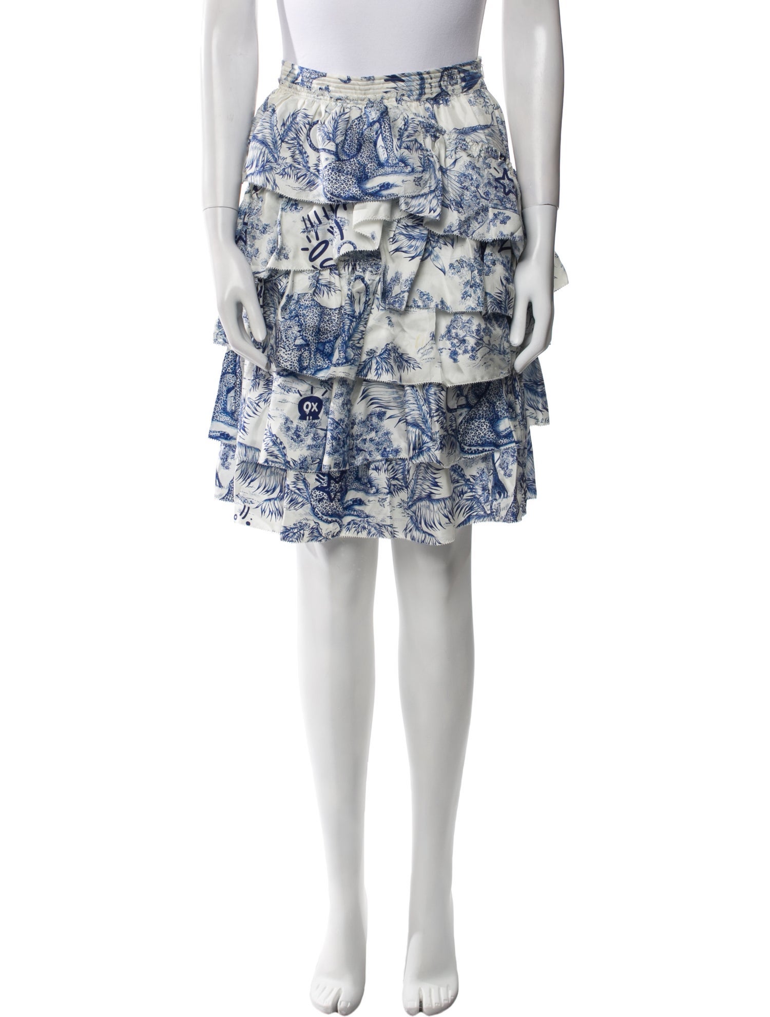 Zadig & Voltaire Silk Knee-Length Skirt