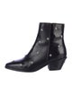 Zadig & Voltaire Leather Studded Accents Moto Boots