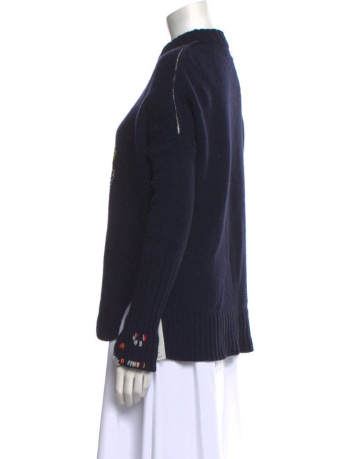 Zadig & Voltaire Merino Wool Graphic Print Sweater