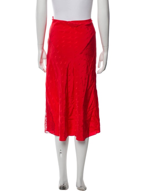 Zadig & Voltaire Silk Midi Length Skirt