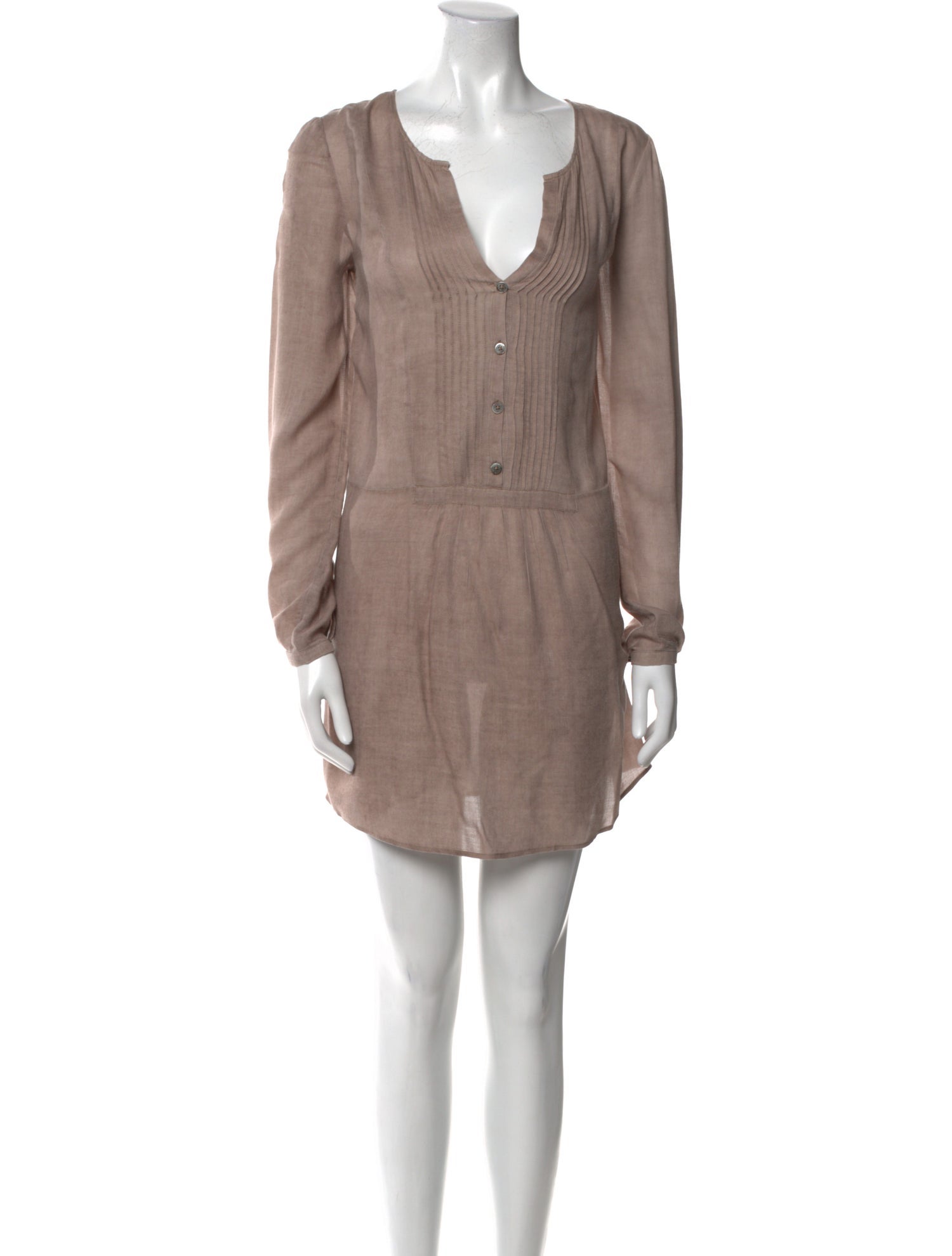 Zadig & Voltaire V-Neck Mini Dress