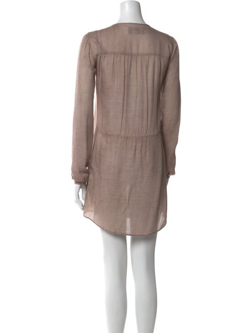 Zadig & Voltaire V-Neck Mini Dress