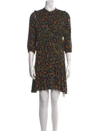 Zadig & Voltaire Printed Mini Dress