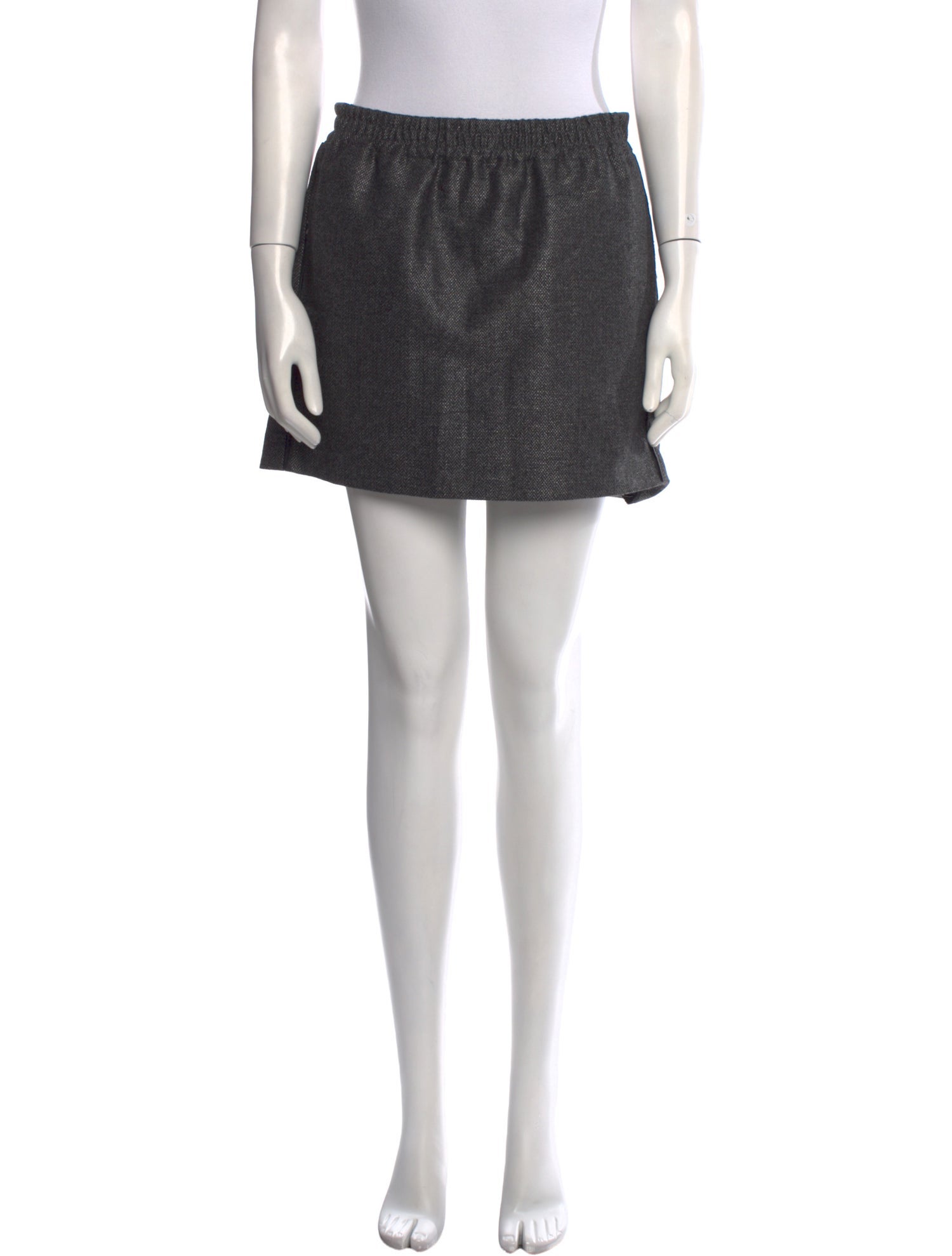 Zadig & Voltaire Ruffle Embellishment Mini Skirt