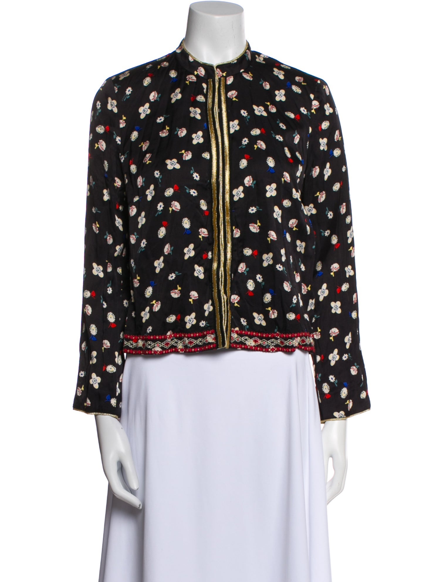 Zadig & Voltaire Printed Evening Jacket