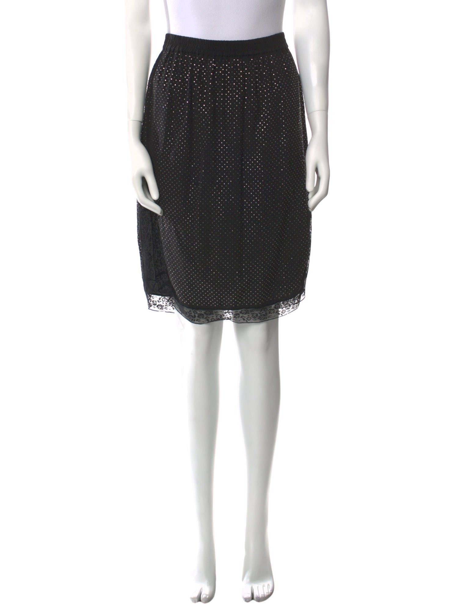 Zadig & Voltaire Silk Knee-Length Skirt