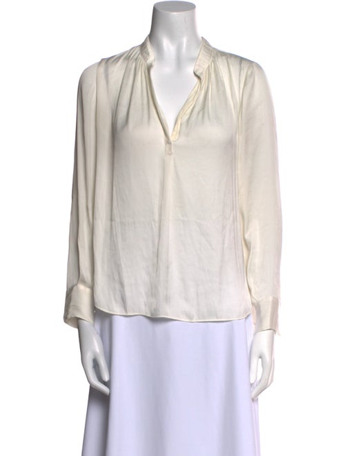 Zadig & Voltaire V-Neck Long Sleeve Blouse