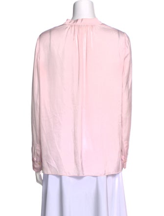 Zadig & Voltaire V-Neck Long Sleeve Blouse