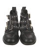 Zadig & Voltaire Leather Studded Accents Combat Boots