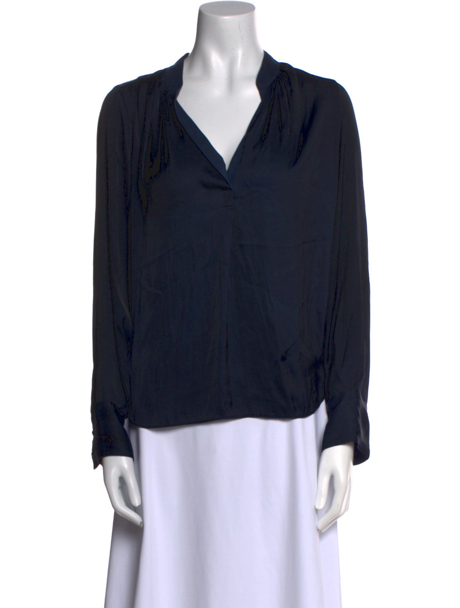 Zadig & Voltaire V-Neck Long Sleeve Polo