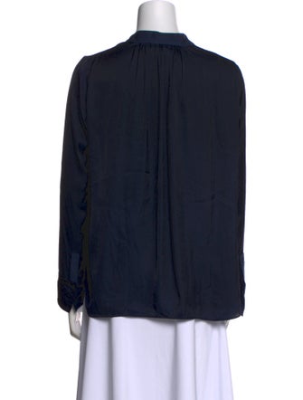 Zadig & Voltaire V-Neck Long Sleeve Polo