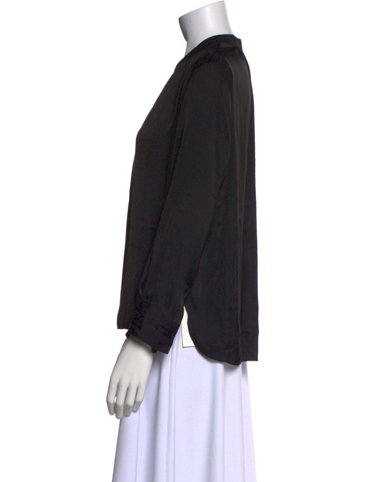 Zadig & Voltaire V-Neck Long Sleeve Blouse