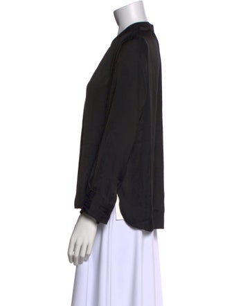 Zadig & Voltaire V-Neck Long Sleeve Blouse