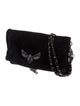 Zadig & Voltaire Suede Evening Bag