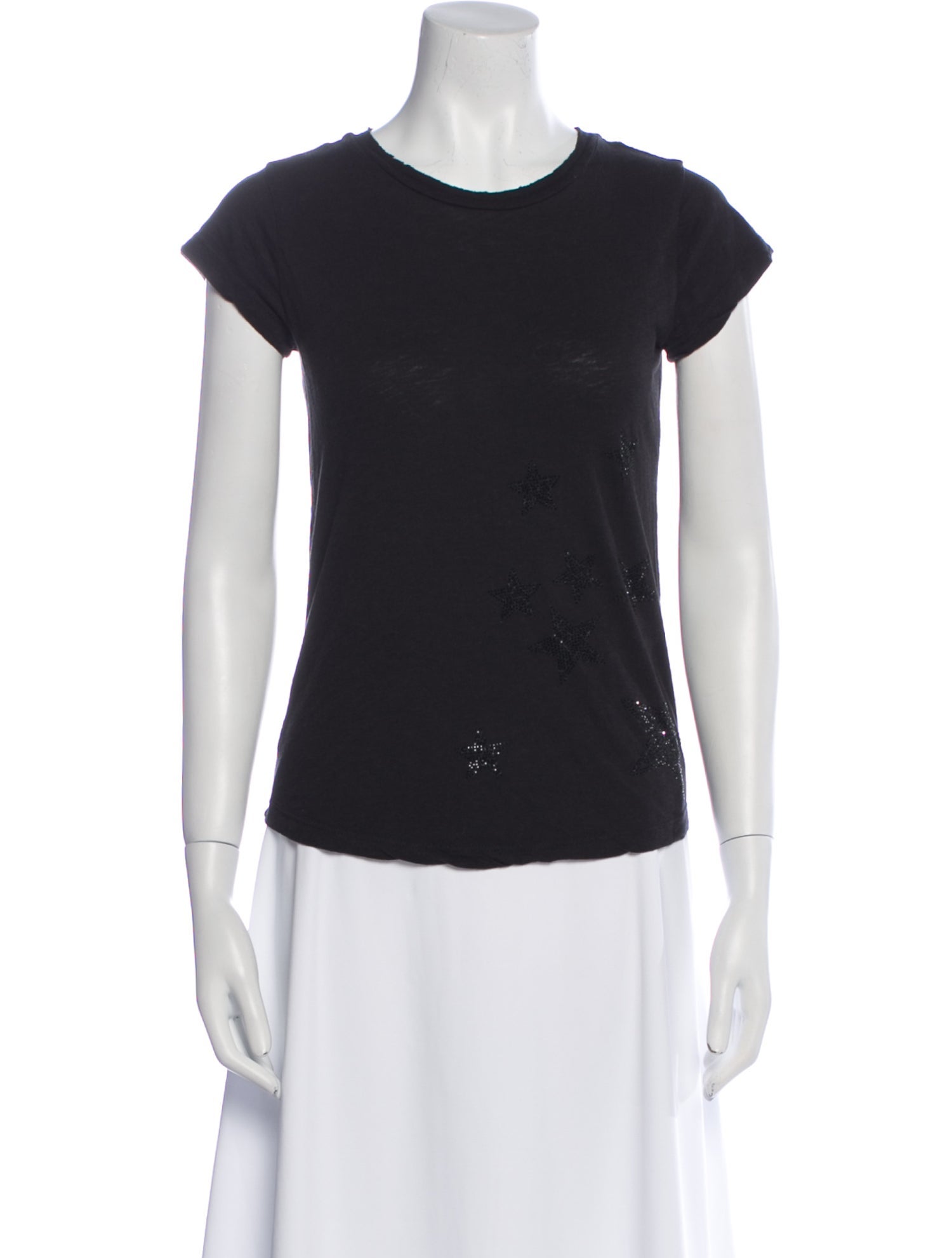 Zadig & Voltaire Crew Neck Short Sleeve T-Shirt