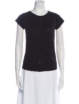 Zadig & Voltaire Crew Neck Short Sleeve T-Shirt