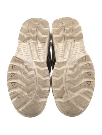 Zadig & Voltaire Suede Animal Print Sneakers